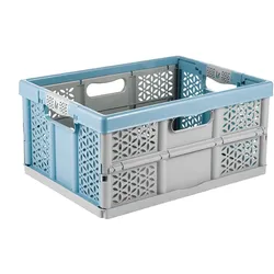 Keeeper Klappbox mit Softgriffen Lea 32l - blau