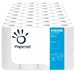 Küchenrollen Papernet Superior 2-lagig weiß 26x22 cm 8 Pakete mit 4 Rollen (32 Rollen) a 64 Blatt