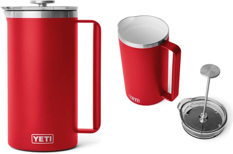 Yeti Rambler French Press-1,9 L.-Rescue Red