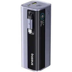 Baseus EnerGeek GR11 10000 mAh 100W szary (10000 mAh, 100 W), Powerbank, Silber, Grau