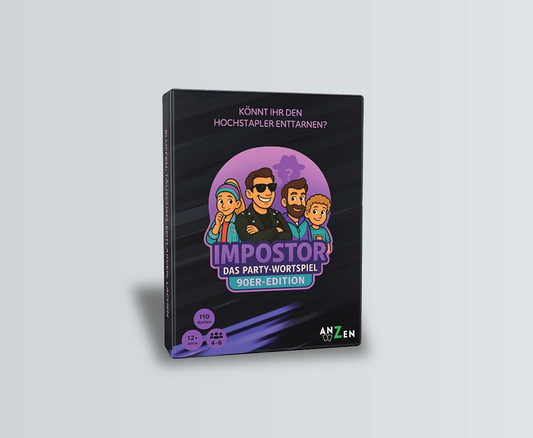 ANZEN Impostor - Het Party-Woordspel - 90s Editie
