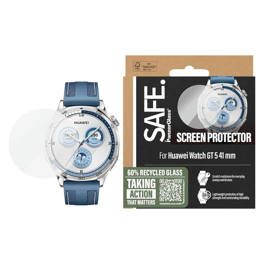 PanzerGlass SAFE. by Displayschutz Huawei GT5 | 41mm (SARNUWFG14587)
