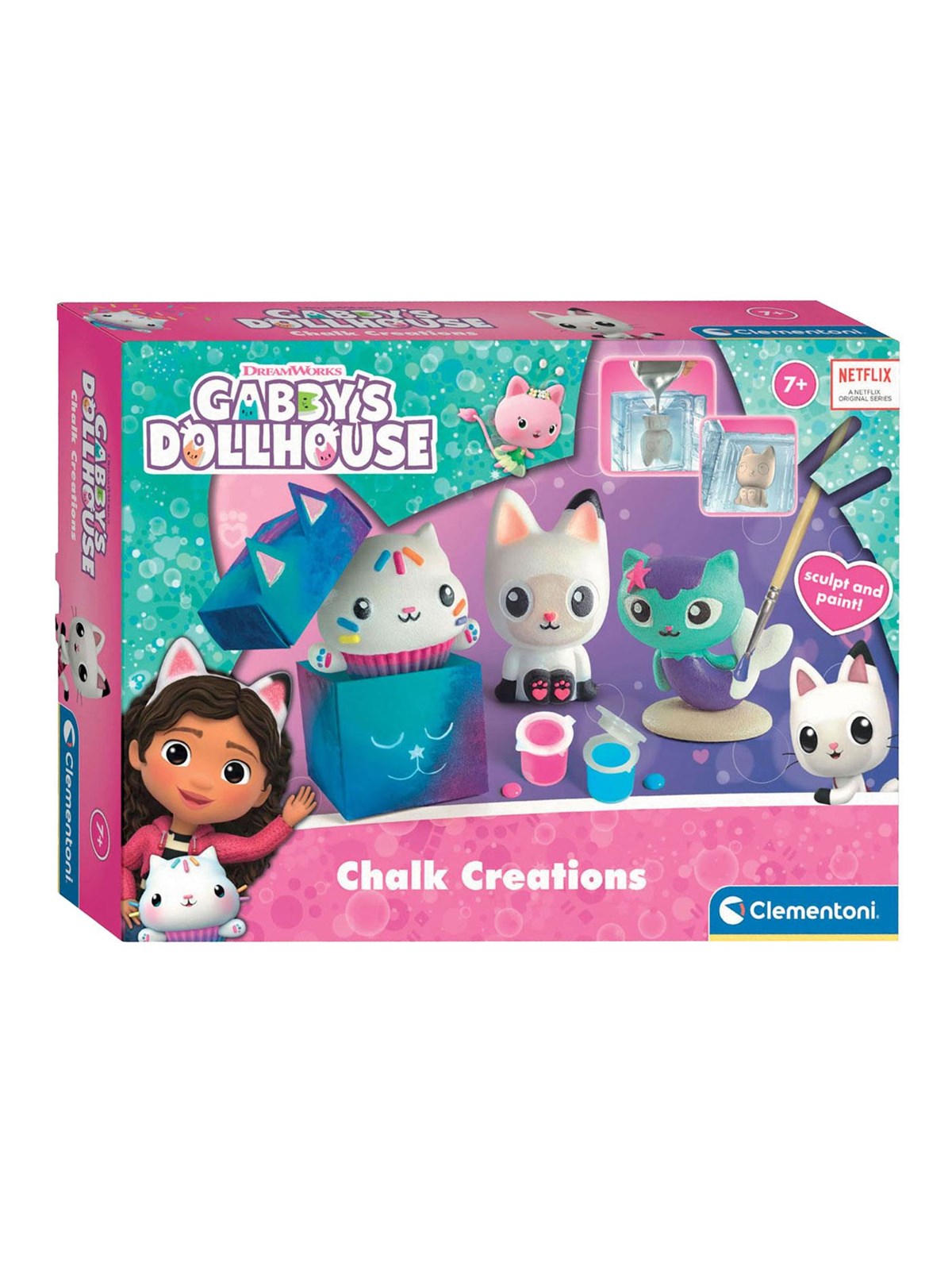 Clementoni Gabby's Dollhouse - Kreide-Kreationen