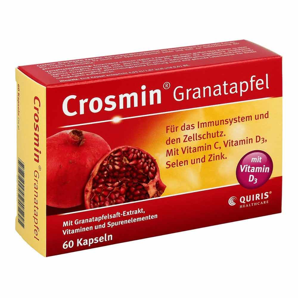 Quiris Healthcare GmbH & Co. KG Crosmin Granatapfel Kapseln 01517478