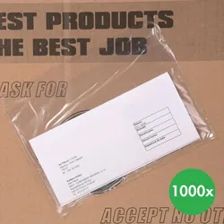 Selbstklebende Umschläge, für Dokumente geeignet, A6L (225 x 125 mm), 1000 Stk.