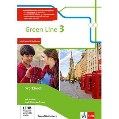 Green Line 3. Ausgabe Baden-Württemberg, Set von , Klett Schulbuchverlag, 978-3-12-834138-5