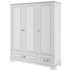 BABYKLEIDERSCHRANK 3 Türen Ines Weiß