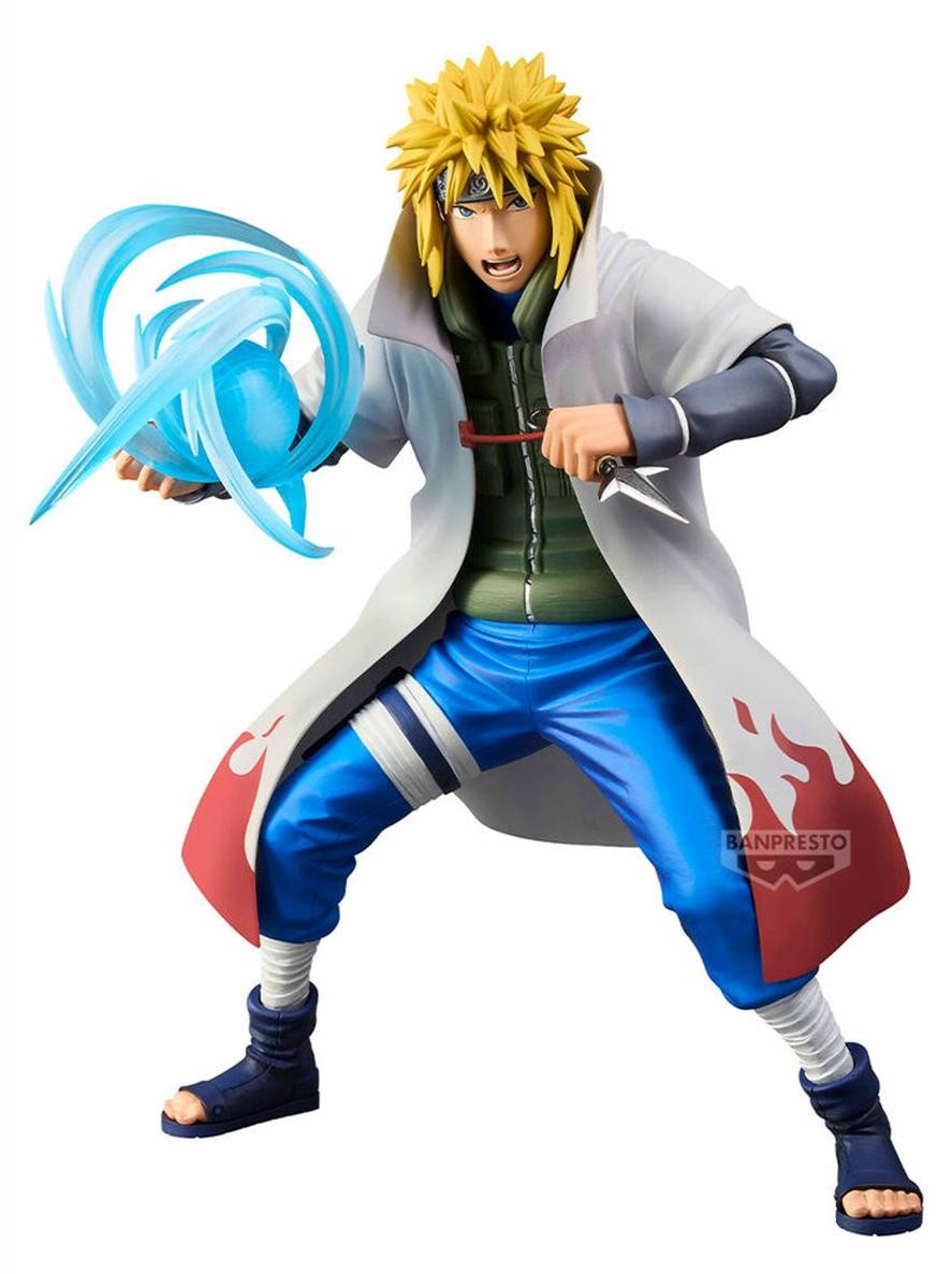 Banpresto Grandista Minato Namikaze figuurtje uit Naruto Shippuden, 23 cm
