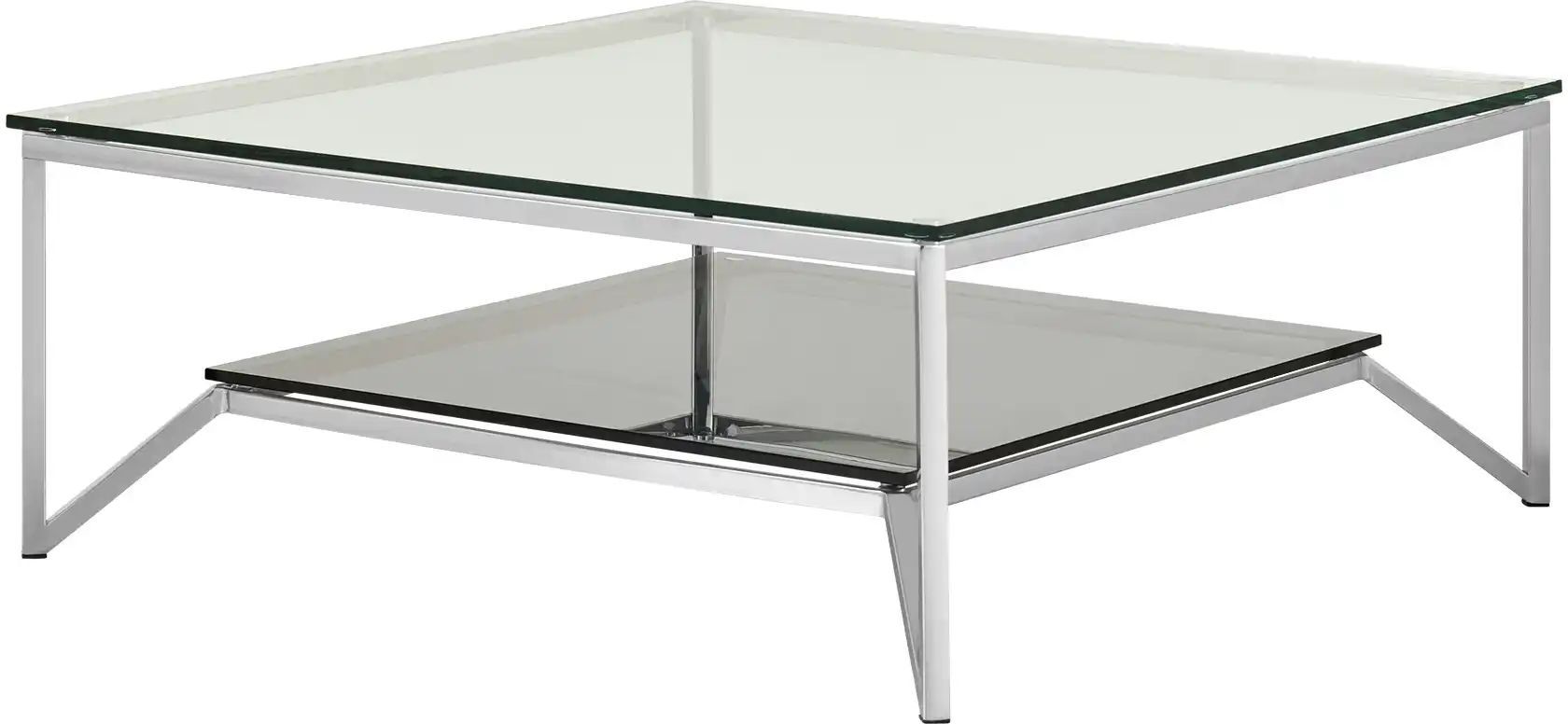 Höffner Couchtisch  Toralf ¦ transparent/klar ¦ Maße (cm): B: 90 H: 36