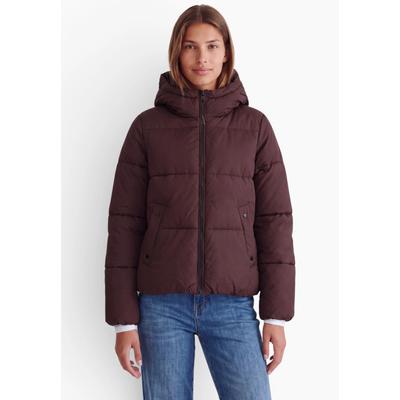 Steppjacke STREET ONE STUDIO, Damen, Gr. 34, braun (russet rot), Stoff, Oberstoff: 100% Polyamid. Futter: 100% Polyester. Füllung: 100% Polyester, unifarben, normal normal, ohne Ausschnitt, abgesteppt, Jacken Steppjacke, mit moderner Steppung