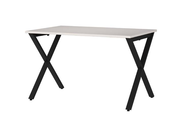Schreibtisch Tivolo 120cm Beige/Kaschmir X-Form