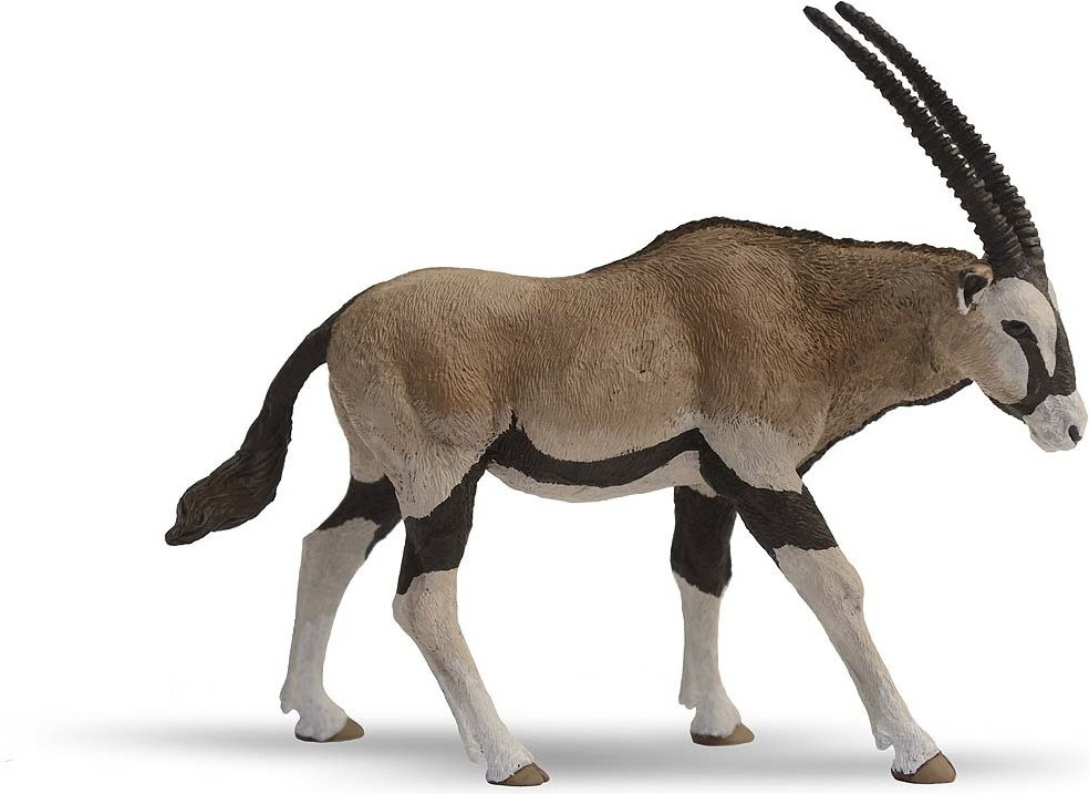 Papo Oryx-antilope speelgoed, Bruin en Wit, Dierlijk koninkrijk