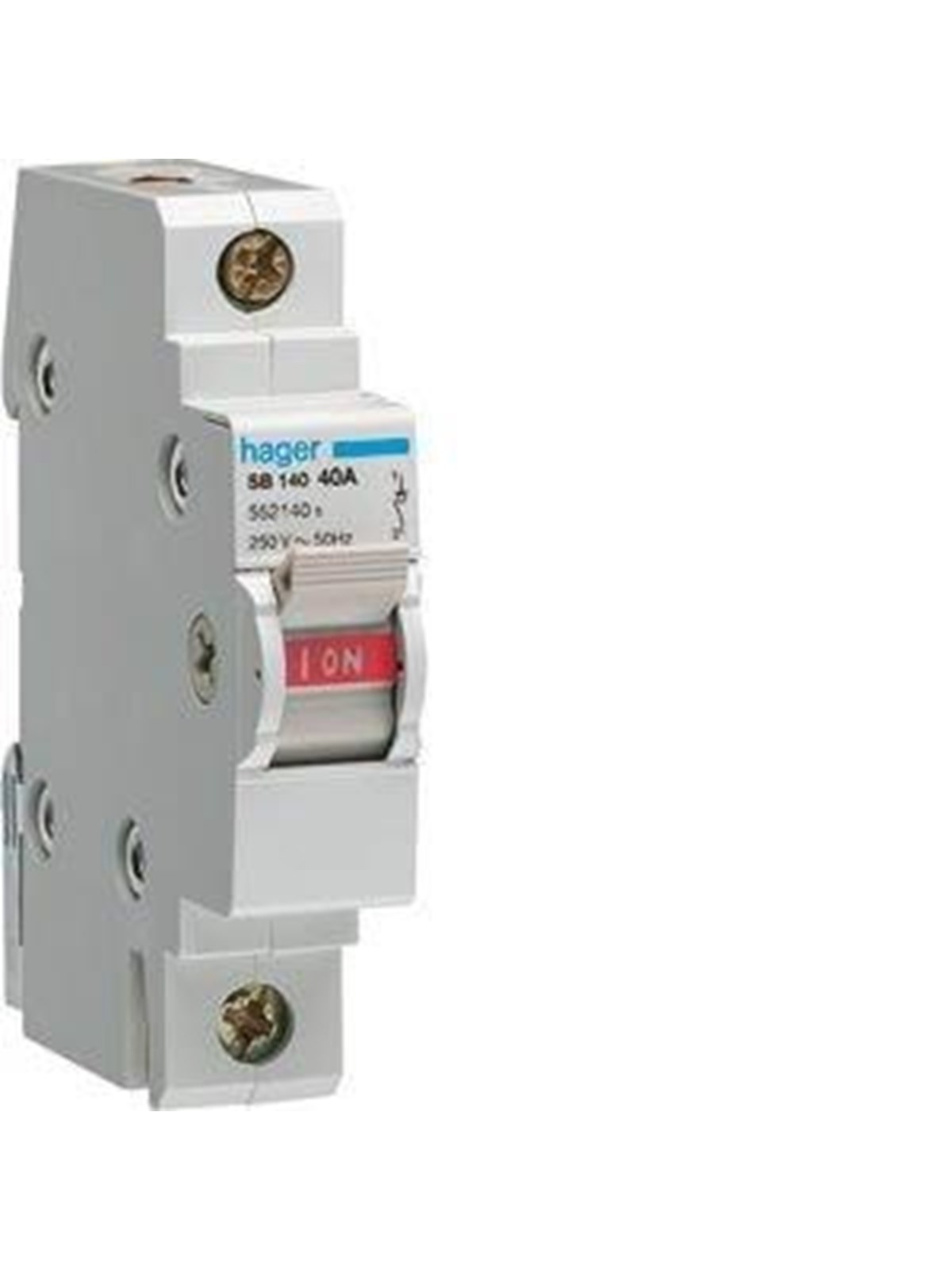 Hager Modular switch 1-pole 25a