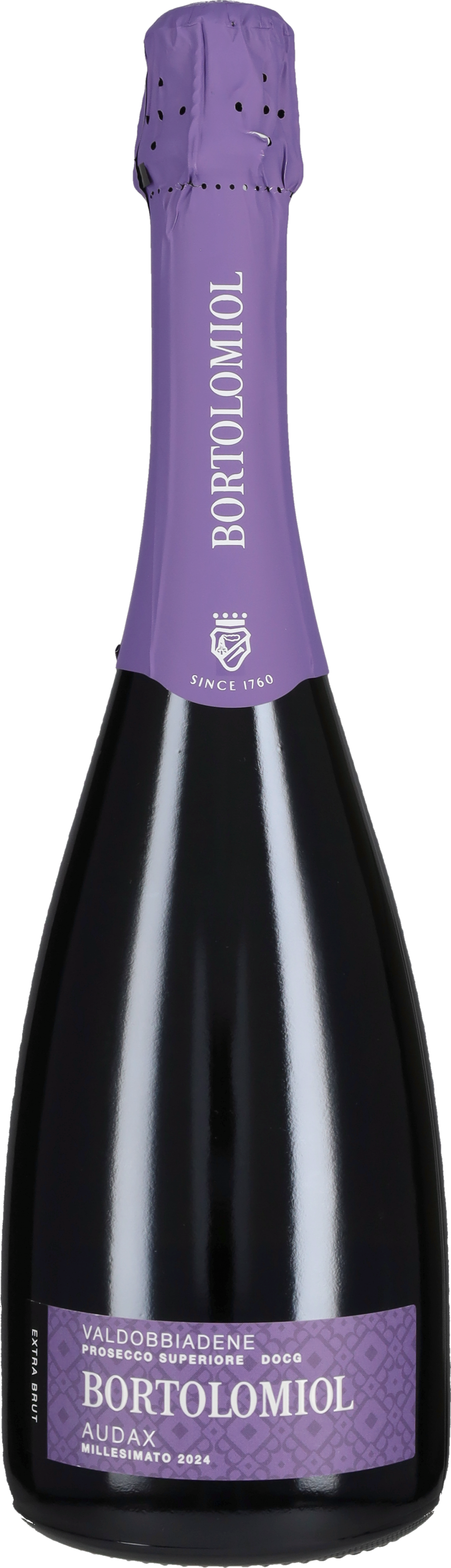 Bortolomiol Prosecco di Valdobbiadene Superiore Extra Brut 'Audax' 2025