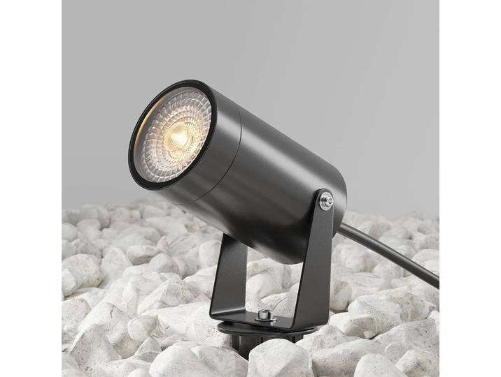Borne lumineuse Scope Ø 6cm Noir
