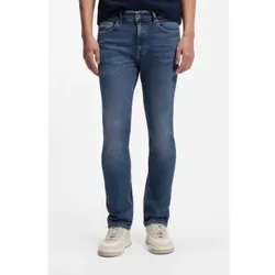 BOSS für Herren. 50553416 Jeans Delaware slim fit blau (38/32), Lässig, Baumwolle, Denim