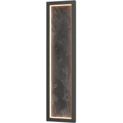 Maytoni LED-Wandleuchte Orign Metall Schwarz 60 cm