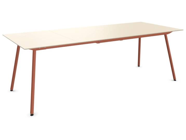 Ausziehtisch Locarno von Schaffner / Farbe: Pastellsand / Grösse: 160 x 90 cm