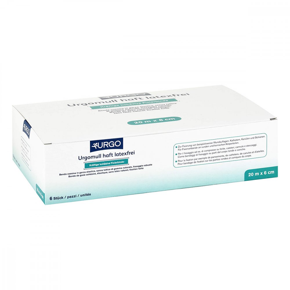Urgo GmbH Urgomull haft latexfrei 6 cmx20 m 01832406