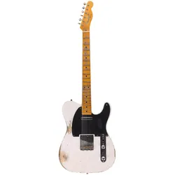 Fender Custom Shop 1952 Telecaster Sort Heavy Relic WBL #R142729 - E-Gitarre