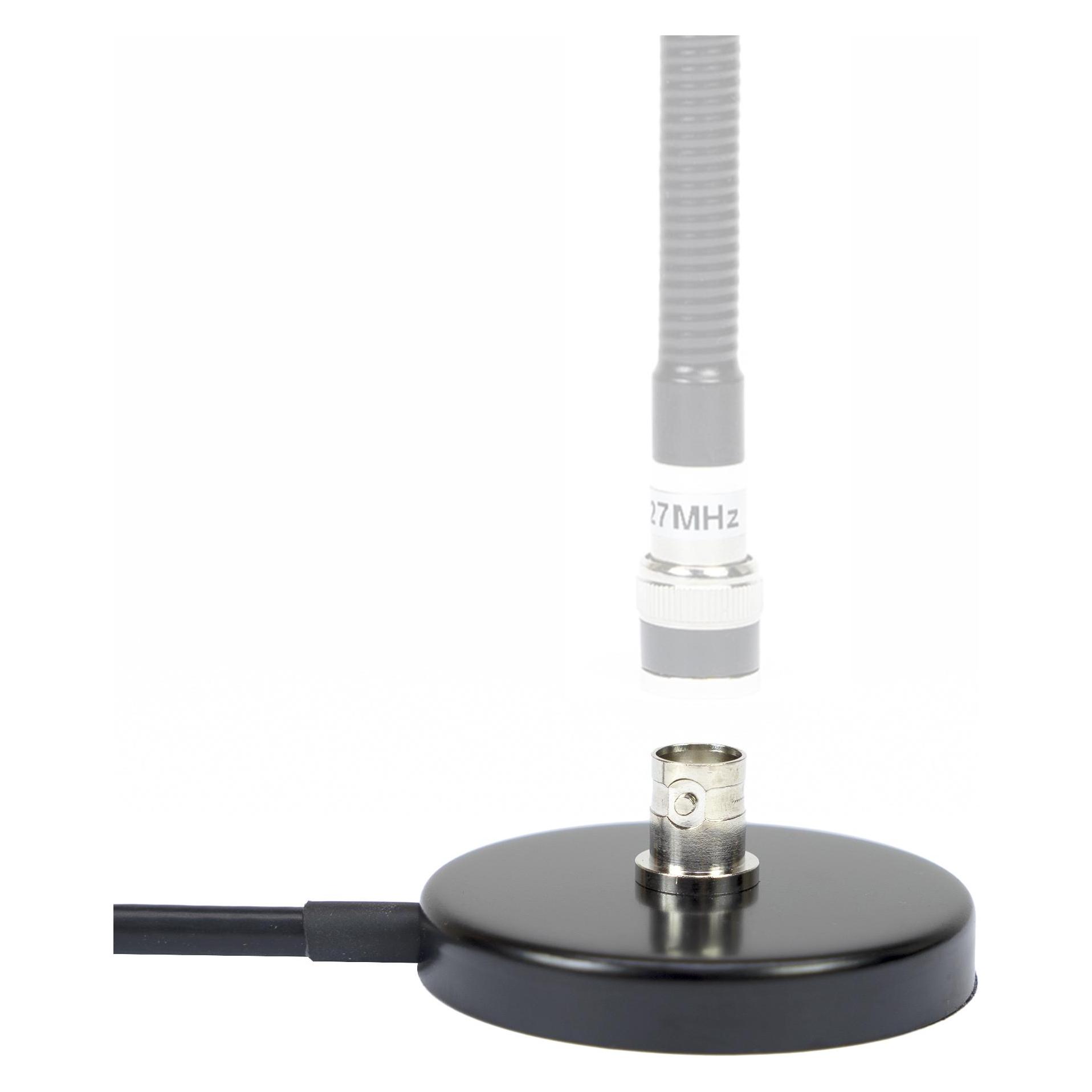 PNI Magnetfuss Mutter-Vater-BNC-Verbindung, 55 mm, Kabel 3 Meter (43699348)
