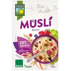 Bohlsener Mühle Beeren Müsli bio