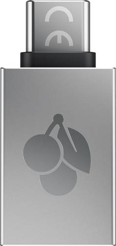 CHERRY 61710036 Kabeladapter USB-A USB-C Silber Adapter / Konverter USB