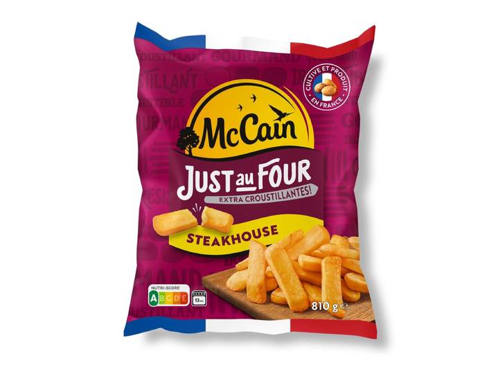 MC CAIN Frites Just au Four Steakhouse 810g