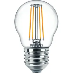 Philips LED-Tropfenlampe E27 klar Glas CorePro LED#34732800