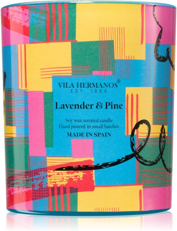 Vila Hermanos 70ths Year Lavender & Pine scented candle 200 g