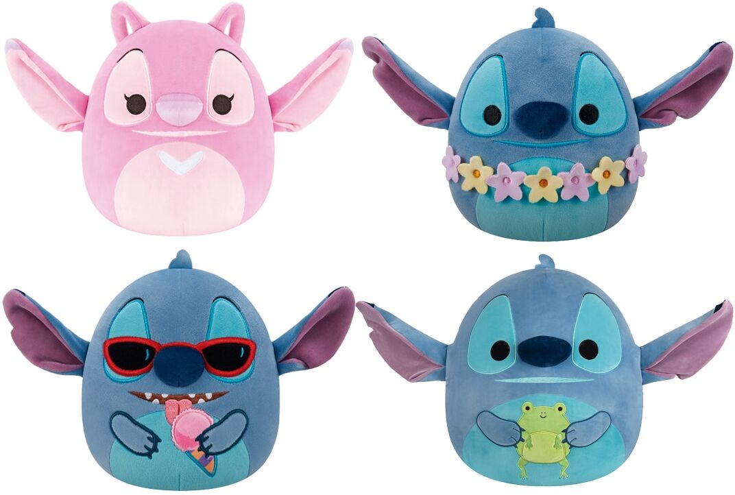Jazwares Peluche Squishmallows 20cm Stitch Squishmallows modelos surtidos.