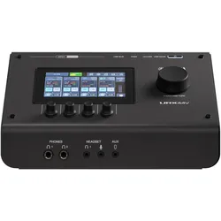 Yamaha URX44V B - Digitales Audio-Interface mit DSP und 4,3”-Touchscreen