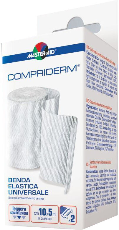 Pietrasanta Pharma Compriderm Benda El.Orl. 8x5