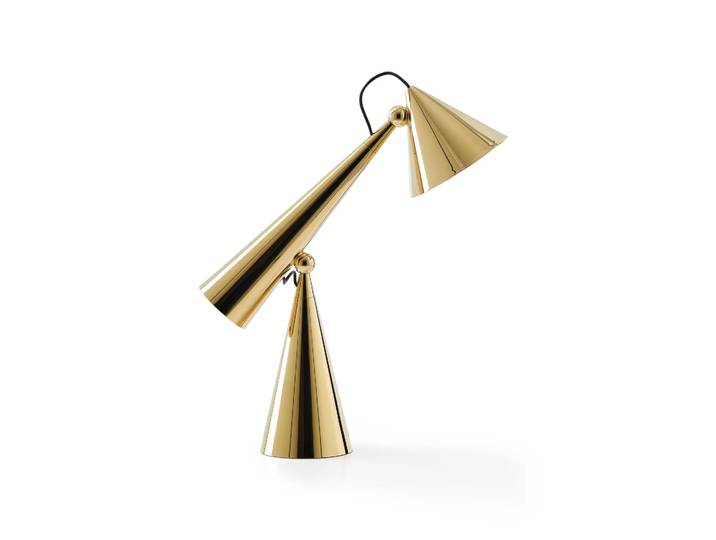 Tom Dixon Pose Task LED Tischlampe Gold