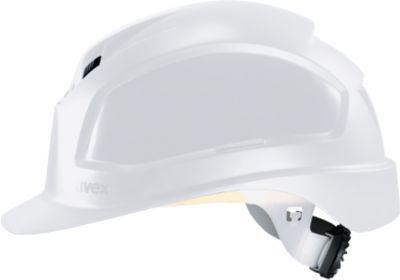 Schutzhelm Uvex pheos B-WR, EN 397, Schirm & Belüftung, Größen 52-61, weiß