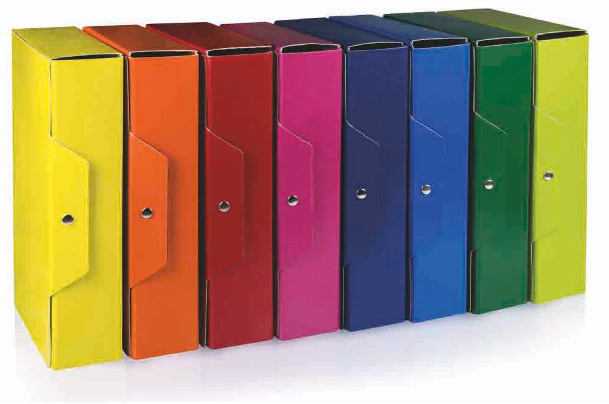 Brefiocart archiefdoos 020E7614BS Blauw Papier