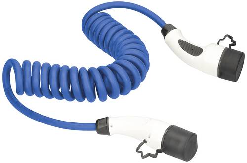 AS Schwabe 65123 eMobility Ladekabel 5m Spiralkabel