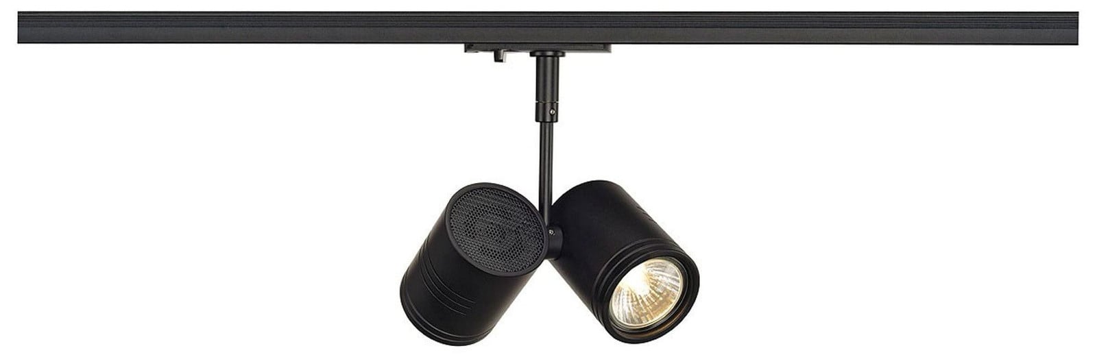 SLV Railspot Bima 2 dubbele LED-railspot 1-fase zwart