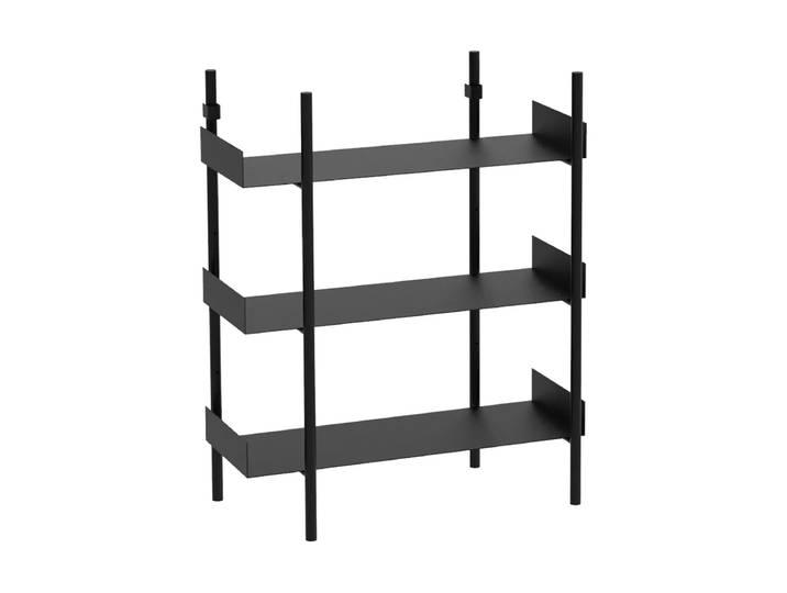 Broste Copenhagen Étagère Nobuko 3 niveaux Black
