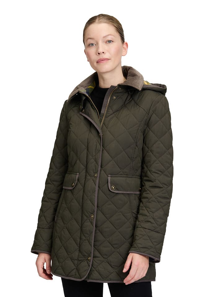 Gil Bret Steppmantel in Khaki - 42