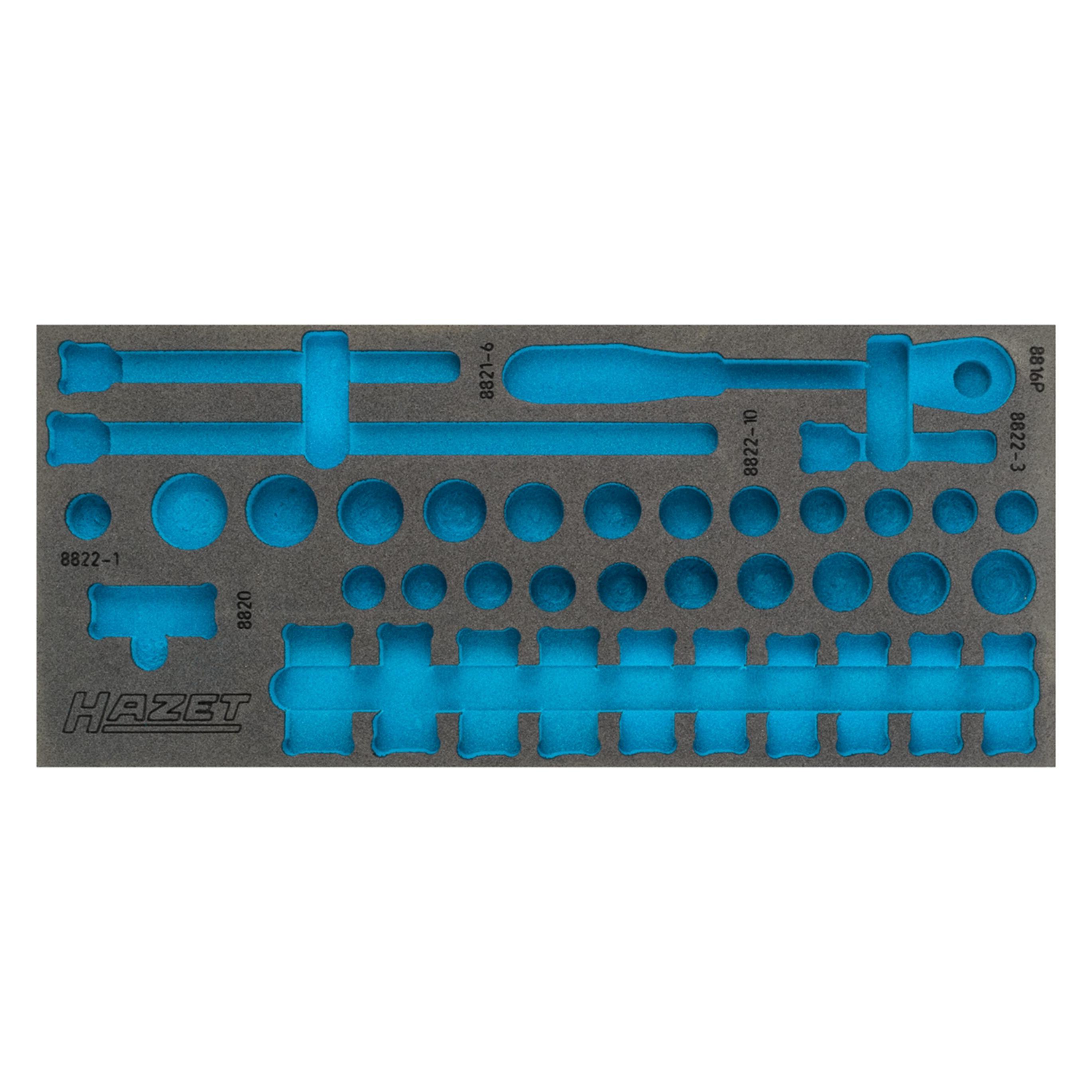 Hazet 2-Komponenten Weichschaum-Einlage 163-379L (163-379L)