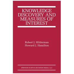 Knowledge Discovery and Measures of Interest, Fachbücher von Howard J. Hamilton, Robert J. Hilderman
