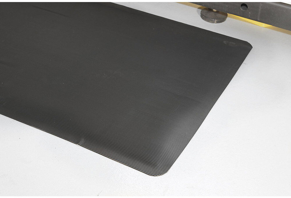Ergonomiematte FLUTED RIFFEL, LxB 1500 x 900 mm, 2-lagig, Gewicht 8 kg COBA