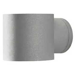 Halogenspot Modena silbergrau, rund, klares Glas