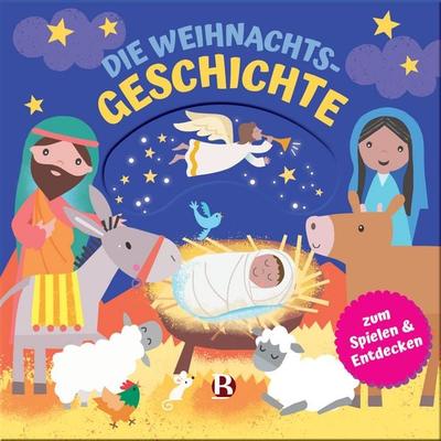 Die Weihnachtsgeschichte zum Spielen und Entdecken, Gebundene Ausgabe von Suzy Senior, R.Brockhaus, 978-3-417-28116-3