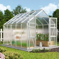 Vitavia Gewächshaus "Domus 8300",aluminium,8,3 m2