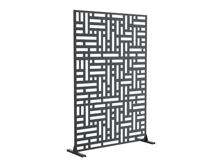 casa.pro Trennwand Bernalda, Anthrazit, Metall, 120x180 cm, Sonnen- & Sichtschutz, Sichtschutz Garten