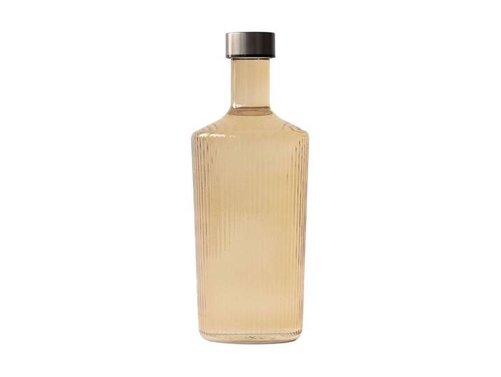 Paveau Trinkflasche Wasserflasche 1,25 l Bells, Wasserflasche, Ø10,5cm, Glas, braun