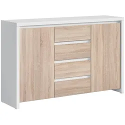 SIDEBOARD Soren Holz und Weiß
