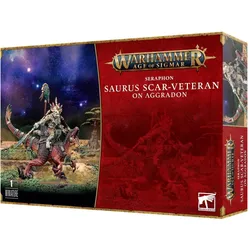 Games Workshop Saurus Scar-Veteran on Aggradon (2023) (Kunststoff)